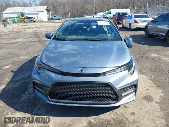2022 Toyota Corolla SE with VIN 5YFS4MCE2NP133089, listed as a IAAI auction lot 41583983 with 22,260 mi miles. Bid and sale history available at carsss.com. Image 12.
