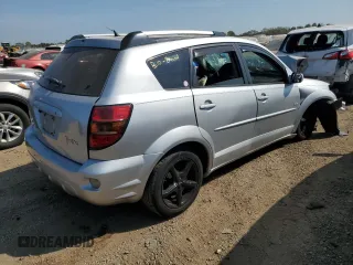 2005 Pontiac Vibe with VIN 5Y2SL63805Z465501, listed as a Copart auction lot 71963974 with 0 mi miles and Salvage Title. Bid and sale history available at carsss.com. Image 3.