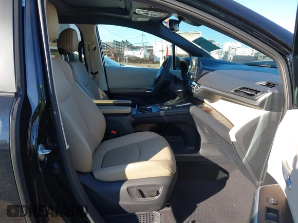 2023 Toyota Sienna XLE with VIN 5TDJSKFC7PS091741, listed as a IAAI auction lot 40979834 with 49,285 mi miles. Bid and sale history available at carsss.com. Image 5.