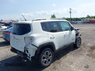 2017 Jeep Renegade Limited с VIN ZACCJBDB6HPF31940, выставлен на аукционе IAAI как лот 42705043 с пробегом 65 890 миль миль и . История ставок и продаж доступна на DreamBid. Изображение 4.