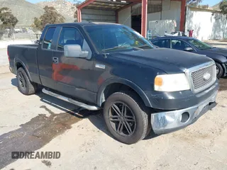 2006 Ford F-150 XLT with VIN 1FTPX12576KB75397, listed as a IAAI auction lot 41850563 with 247,843 mi miles. Bid and sale history available at carsss.com. Image 1.