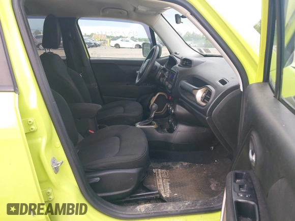 2017 Jeep Renegade Sport with VIN ZACCJBAB1HPF07825, listed as a IAAI auction lot 42675114 with 137,793 mi miles and . Bid and sale history available at DreamBid. Image 5.