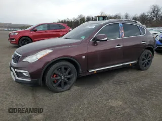 2017 Infiniti QX50 with VIN JN1BJ0RR2HM408076, listed as a Copart auction lot 45989565 with Not Provided miles and Salvage Title. Bid and sale history available at DreamBid. Image 1.