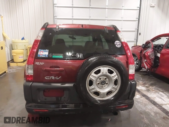 2006 Honda CR-V LX with VIN JHLRD78546C033372, listed as a IAAI auction lot 41494094 with 179,465 mi miles and . Bid and sale history available at carsss.com. Image 16.