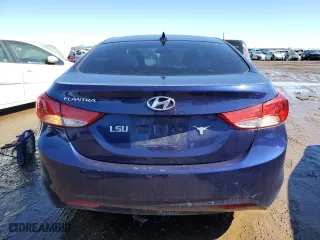2012 Hyundai Elantra Limited with VIN 5NPDH4AE9CH083253, listed as a Copart auction lot 47805765 with 134,560 mi miles and Salvage Title. Bid and sale history available at carsss.com. Image 6.