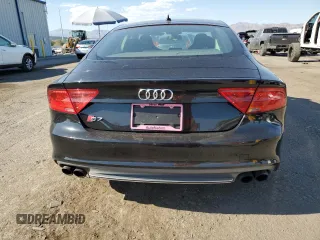 2014 Audi S7 Prestige with VIN WAUW2AFC5EN005147, listed as a Copart auction lot 69822734 with 111,484 mi miles and Salvage Title. Bid and sale history available at carsss.com. Image 6.