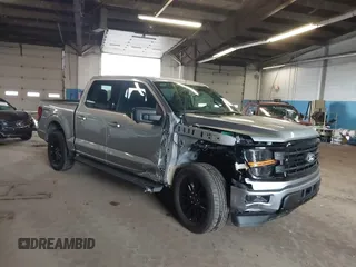 2024 Ford F-150 XLT with VIN 1FTEW3LP2RFB49048, listed as a IAAI auction lot 42025793 with 109 mi miles. Bid and sale history available at carsss.com. Image 6.