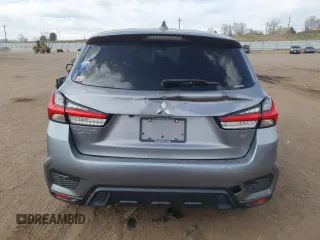 2020 Mitsubishi Outlander Sport ES 2.0 with VIN JA4AR3AU0LU020592, listed as a Copart auction lot 52525025 with 91,014 mi miles and Salvage Title. Bid and sale history available at carsss.com. Image 6.