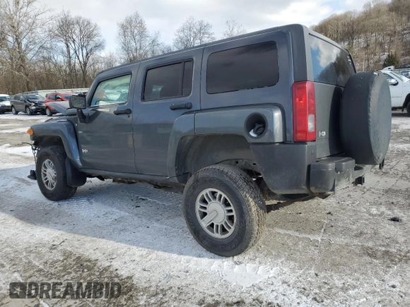 2008 Hummer H3 SUV with VIN 5GTEN13E988177642, listed as a Copart auction lot 84815404 with 151,096 mi miles and Salvage Title. Bid and sale history available at DreamBid. Image 2.