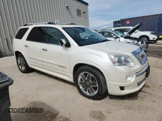 2012 GMC Acadia Denali with VIN 1GKKVTED1CJ235906, listed as a Copart auction lot 61618405 with 140,553 mi miles and Salvage title. Bid and sale history available at DreamBid. Image 4.