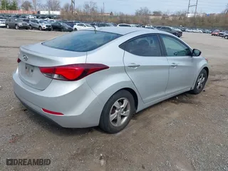 2015 Hyundai Elantra Limited with VIN 5NPDH4AE2FH564417, listed as a IAAI auction lot 41913585 with 114,773 mi miles. Bid and sale history available at carsss.com. Image 4.