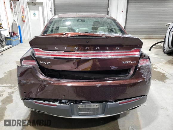 2019 Lincoln MKZ Reserve I with VIN 3LN6L5D99KR602451, listed as a Copart auction lot 42336735 with 50,341 mi miles and Salvage Title. Bid and sale history available at DreamBid. Image 6.