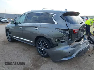2020 Infiniti QX60 Luxe with VIN 5N1DL0MN5LC513550, listed as a IAAI auction lot 41676777 with 78,534 mi miles and . Bid and sale history available at DreamBid. Image 3.