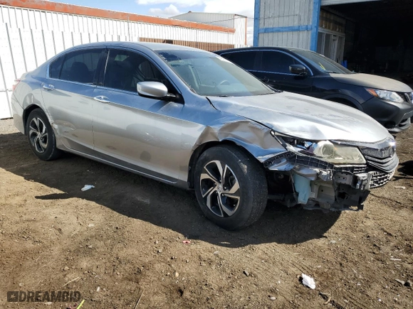 2017 Honda Accord Sedan LX with VIN 1HGCR2F32HA176247, listed as a Copart auction lot 48908995 with 131,380 mi miles and Salvage Title. Bid and sale history available at carsss.com. Image 4.