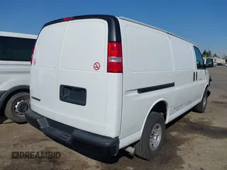 2023 Chevrolet Express Cargo with VIN 1GCWGAFP9P1211380, listed as a IAAI auction lot 42654475 with 58,429 mi miles and . Bid and sale history available at DreamBid. Image 4.