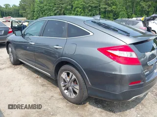 2014 Honda Crosstour EX-L z VIN 5J6TF2H59EL000957, wystawiony jako IAAI lot #42383656 z przebiegiem 116 317 mil mil oraz . Historia ofert i sprzedaży dostępna na DreamBid. Obrazek 3.