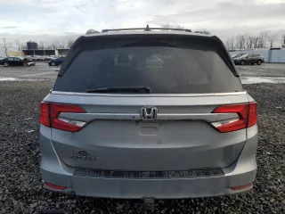 2018 Honda Odyssey EX-L with VIN 5FNRL6H76JB058488, listed as a Copart auction lot 49899815 with 89,831 mi miles and Salvage Title. Bid and sale history available at carsss.com. Image 6.