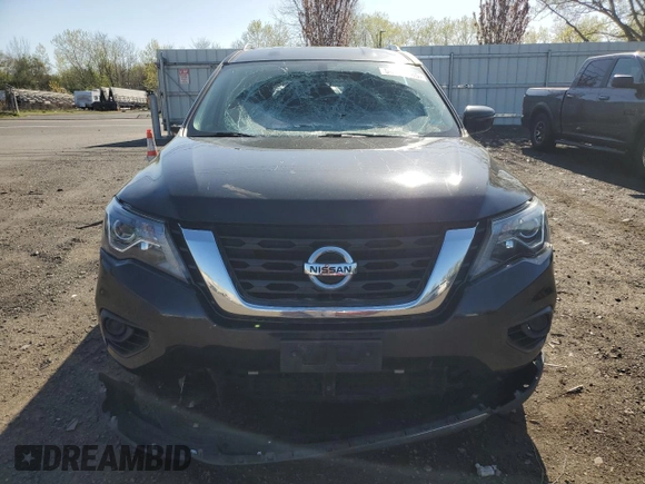 2017 Nissan Pathfinder SL with VIN 5N1DR2MM2HC629331, listed as a Copart auction lot 54307485 with 155,383 mi miles and Salvage Title. Bid and sale history available at DreamBid. Image 5.