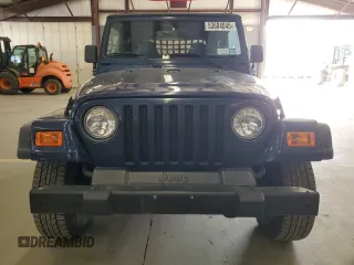 2002 Jeep Wrangler SE with VIN 1J4FA29PX2P749203, listed as a Copart auction lot 53604045 with 152,410 mi miles and Clean Title. Bid and sale history available at carsss.com. Image 5.