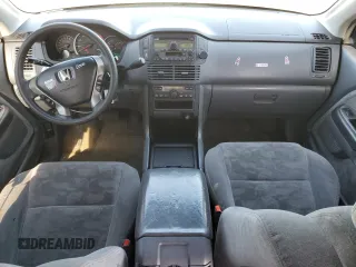 2003 Honda Pilot EX with VIN 2HKYF18403H561000, listed as a Copart auction lot 46505175 with 219,039 mi miles and Salvage Title. Bid and sale history available at DreamBid. Image 8.