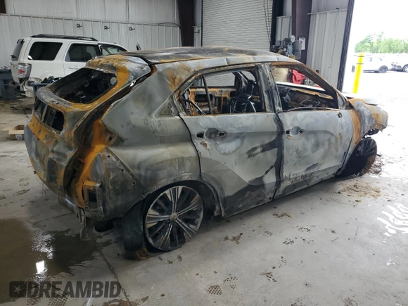 2018 Mitsubishi Eclipse Cross SE with VIN JA4AT5AA5JZ070066, listed as a Copart auction lot 61129955 with 108,829 mi miles and Salvage title. Bid and sale history available at DreamBid. Image 3.