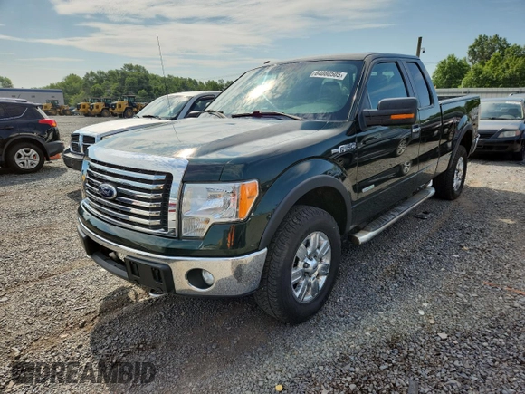 2012 Ford F-150 XL with VIN 1FTFX1ET6CFB05495, listed as a Copart auction lot 64080505 with 161,251 mi miles and Clean title. Bid and sale history available at DreamBid. Image 1.