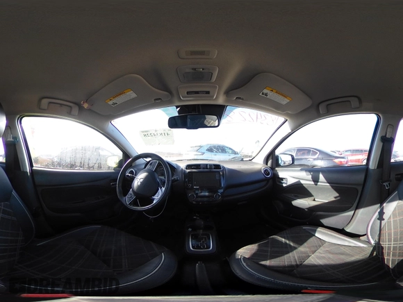 2024 Mitsubishi Mirage Black Edition with VIN ML32AWHJ1RH004954, listed as a IAAI auction lot 41834228 with 13,720 mi miles and . Bid and sale history available at DreamBid. Image 18.