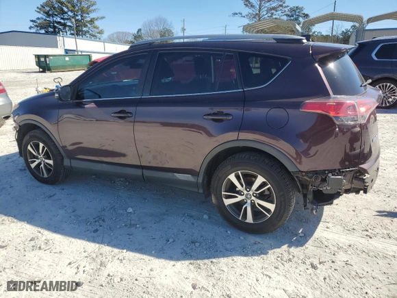 2018 Toyota RAV4 XLE with VIN 2T3WFREV9JW418426, listed as a Copart auction lot 46898665 with 76,298 mi miles and Salvage Title. Bid and sale history available at carsss.com. Image 2.
