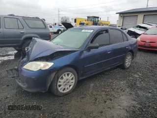2004 Honda Civic LX with VIN 2HGES15524H590263, listed as a Copart auction lot 49978515 with 0 mi miles and Salvage Title. Bid and sale history available at carsss.com. Image 1.