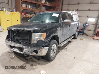 2010 Ford F-150 XL with VIN 1FTFW1EV8AFA57290, listed as a IAAI auction lot 41630049 with 163,077 mi miles. Bid and sale history available at carsss.com. Image 17.
