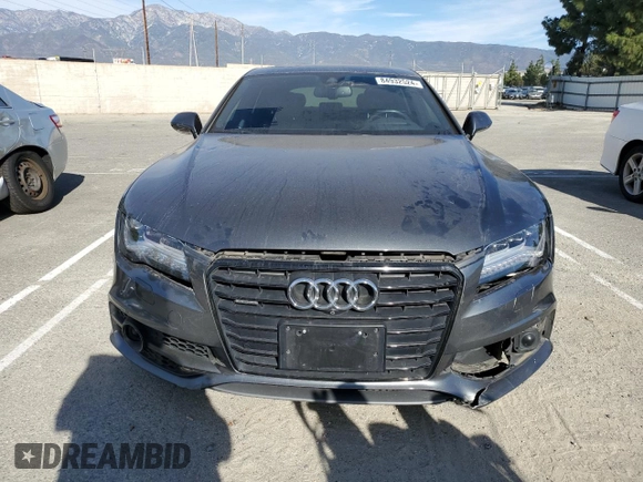 2015 Audi A7 Prestige with VIN WAU2GAFC9FN007341, listed as a Copart auction lot 84932524 with 62,672 mi miles and Salvage title. Bid and sale history available at DreamBid. Image 5.