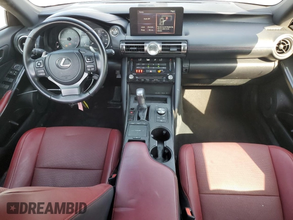 2021 Lexus IS 300 with VIN JTHAA1D22M5116858, listed as a Copart auction lot 72009944 with 62,710 mi miles and Clean title. Bid and sale history available at DreamBid. Image 10.