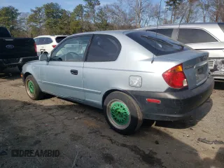 2004 Hyundai Accent GL with VIN KMHCG35C44U303127, listed as a Copart auction lot 88642335 with 155,032 mi miles and Salvage Title. Bid and sale history available at carsss.com. Image 2.