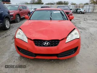 2010 Hyundai Genesis Coupe Premium with VIN KMHHT6KD1AU021037, listed as a Copart auction lot 80195994 with 174,463 mi miles and Salvage title. Bid and sale history available at DreamBid. Image 5.