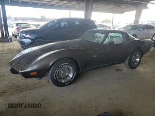 1979 Chevrolet Corvette with VIN 1Z87895447942, listed as a Copart auction lot 45036875 with 29,072 mi miles and Salvage title. Bid and sale history available at DreamBid. Image 1.