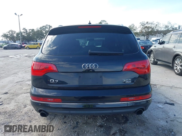 2015 Audi Q7 Premium with VIN WA1CGAFE5FD024940, listed as a IAAI auction lot 41368594 with 87,475 mi miles and . Bid and sale history available at DreamBid. Image 16.