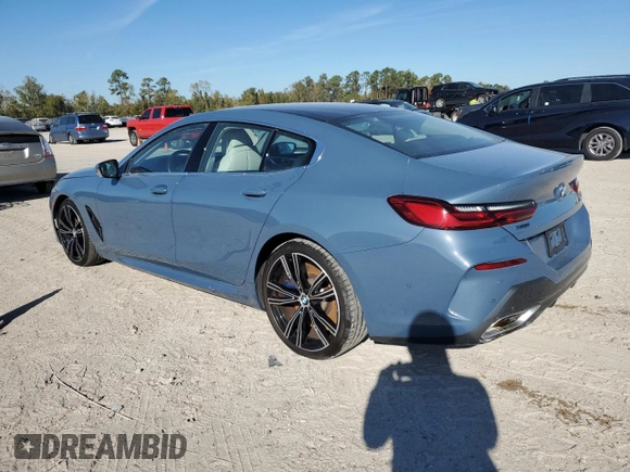 2022 BMW 8 Series M850i с VIN WBAGV8C06NCH25022, выставлен на аукционе Copart как лот 82894104 с пробегом 26 864 миль миль и На запчасти • Non repairable. История ставок и продаж доступна на DreamBid. Изображение 2.
