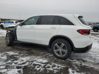 2022 Mercedes-Benz GLC 300 with VIN W1N0G8EB5NG077524, listed as a Copart auction lot 88498905 with 18,099 mi miles and Salvage title. Bid and sale history available at DreamBid. Image 2.