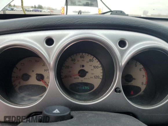 2004 Chrysler PT Cruiser Touring with VIN 3C4FY58B94T262081, listed as a Copart auction lot 52451145 with 146,695 mi miles and Salvage Title. Bid and sale history available at carsss.com. Image 9.
