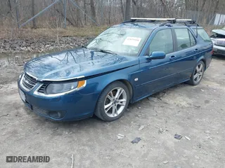 2008 Saab 9-5 with VIN YS3ED59G183514269, listed as a IAAI auction lot 42075510 with 180,262 mi miles. Bid and sale history available at carsss.com. Image 2.