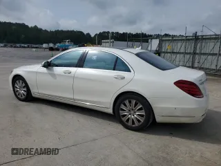 2014 Mercedes-Benz S 550 with VIN WDDUG8CB2EA050768, listed as a Copart auction lot 55399105 with 217,670 mi miles and Clean Title. Bid and sale history available at carsss.com. Image 2.