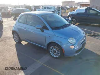 2015 FIAT 500 Pop with VIN 3C3CFFAR3FT556105, listed as a IAAI auction lot 41494276 with 94,826 mi miles. Bid and sale history available at carsss.com. Image 1.