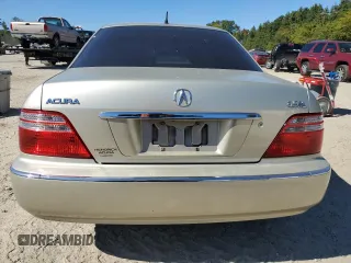 2003 Acura RL w/Navigation System with VIN JH4KA96673C001864, listed as a Copart auction lot 75815044 with 0 mi miles and Clean Title. Bid and sale history available at carsss.com. Image 6.
