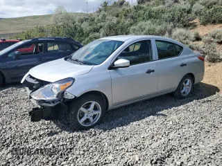 2019 Nissan Versa SV with VIN 3N1CN7AP8KL814828, listed as a Copart auction lot 56728965 with 65,180 mi miles and Salvage title. Bid and sale history available at DreamBid. Image 1.