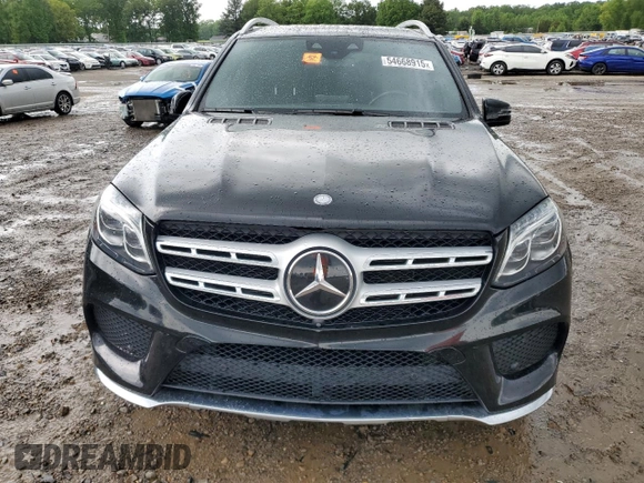 2017 Mercedes-Benz GLS 550 with VIN 4JGDF7DE9HA947571, listed as a Copart auction lot 54668915 with Not provided miles and Salvage title. Bid and sale history available at DreamBid. Image 5.