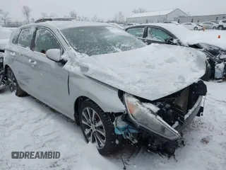 2018 Hyundai Elantra GT with VIN KMHH35LE0JU016235, listed as a IAAI auction lot 41606671 with 119,898 mi miles. Bid and sale history available at carsss.com. Image 1.