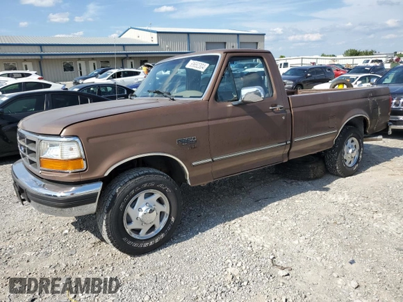1996 Ford F-250 with VIN 2FTHF25H2TCA22414, listed as a Copart auction lot 63652304 with 171,455 mi miles and Salvage Title. Bid and sale history available at carsss.com. Image 1.