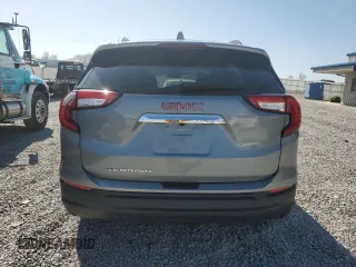 2023 GMC Terrain SLE with VIN 3GKALMEG1PL104278, listed as a Copart auction lot 52101685 with 20,301 mi miles and Salvage Title. Bid and sale history available at DreamBid. Image 6.