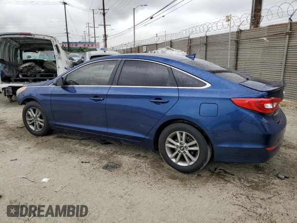 2015 Hyundai Sonata SE with VIN 5NPE24AF7FH150693, listed as a Copart auction lot 55894735 with 173,388 mi miles and Salvage Title. Bid and sale history available at DreamBid. Image 2.