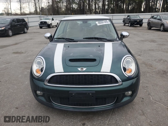 2007 MINI Hardtop S with VIN WMWMF73547TL91451, listed as a Copart auction lot 48507445 with 124,330 mi miles and Clean Title. Bid and sale history available at DreamBid. Image 5.
